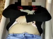 showing my tits in the park. 8/16