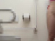 多目的トイレで喘ぎまくるビッチギャル - Screenshot 7 of 16 - Hentai