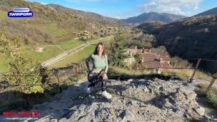 Miss Pasion was training and tore her pants 🥵 CUM ASS