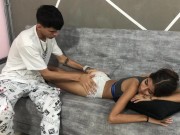 Stepsister asks me for a massage and it goes wrong, beautiful from fuckme.uno - hd porn 3/16