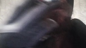 Ski Mask Smoke Wearing Black Leather Coat