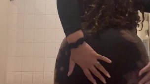 School Teacher Spreads Tiny Pussy for All to See