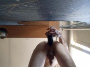 Fucking My Asspussy With This Huge Black Dildo🤤 1/16