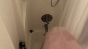 Alyx Tyr takes a shower and jerks off
