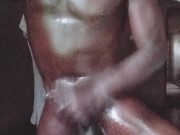 I had to message my huge black cock faster before my friend came back home 10/16