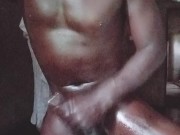 I had to message my huge black cock faster before my friend came back home 12/16