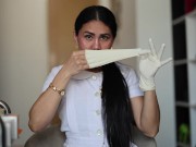 Latex and Vinly Glove Fetish ASMR 16/16