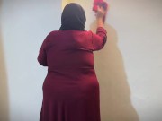 Arabian Sexy Hotel Maid Make Me Horny By Show Her Huge Booty When She Clean My Room - BBW Hot Maid 2/16