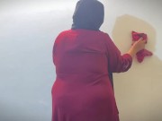 Arabian Sexy Hotel Maid Make Me Horny By Show Her Huge Booty When She Clean My Room - BBW Hot Maid 7/16