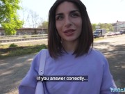 Public Agent Perfect ass bouncing on a big cock outdoors 2/16