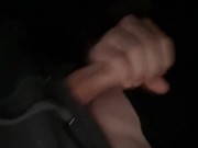 Hot Guy Touching Himself In The Car Ends With A Powerful Orgasm 🍆👋💦 1/16