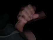 Hot Guy Touching Himself In The Car Ends With A Powerful Orgasm 🍆👋💦 14/16