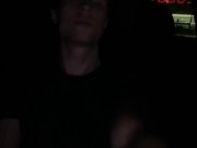 Hot Guy Touching Himself In The Car Ends With A Powerful Orgasm 🍆👋💦 8/16