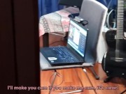 STEPBROTHER AND STEPSISTER HAVE SEX - he just wanted to masturbate, but then HE CUMS INSIDE HER! POV 2/16