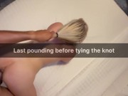 Cheating Bachelorette also Bride FUCKED HARD and Creampies in Cruise Line State Room 8/16