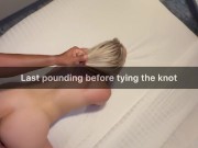 Cheating Bachelorette also Bride FUCKED HARD and Creampies in Cruise Line State Room 9/16