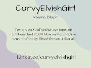 Rub and squirt- thick goth GF masturbation 1/16