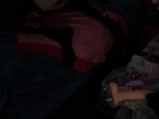 sex machine fucking my pussy hard! huge black dildo! 16/16