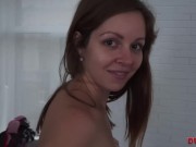 Chick's pussy filled up at casting 8/16