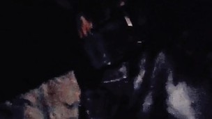 jerking off by the road and almost got caught