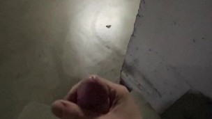 cumming at public parking
