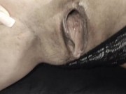 Sexy wife in erotic transparent lingerie fucks beautifully 7/16