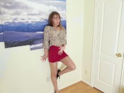 Pantyhose Pee Desperation 6/16