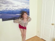 Pantyhose Pee Desperation 9/16