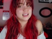 Amateur Redhead Laughs at Your Tiny Cock and Denies You Orgasm 11/16