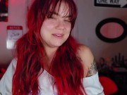 Amateur Redhead Laughs at Your Tiny Cock and Denies You Orgasm 9/16