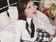 Dude fucked brunette babe in cunt and asshole 16/16