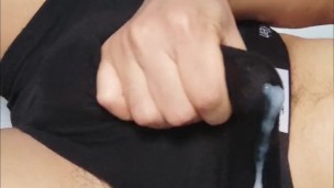 Cumming Through My CK Underwear
