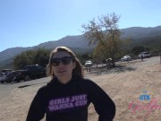 Spending time with super hot Rose Carter behind the scenes and some nice roadhead POV 11/16