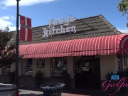 Spending time with super hot Rose Carter behind the scenes and some nice roadhead POV 16/16