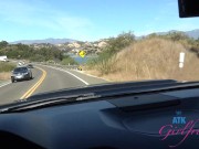 Spending time with super hot Rose Carter behind the scenes and some nice roadhead POV 2/16