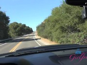 Spending time with super hot Rose Carter behind the scenes and some nice roadhead POV 3/16