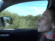 Spending time with super hot Rose Carter behind the scenes and some nice roadhead POV 5/16