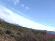 Spending time with super hot Rose Carter behind the scenes and some nice roadhead POV 6/16