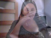 Nicole Passat at the Gym and then Eating and Laying Down Fat Belly 🍑 11/16