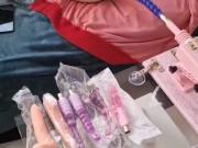 fucking my pussy hard and fast with the sex machine 12/16