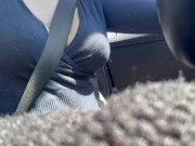 Sexy  Car Ride with Artemisia Love driving around Los Angeles Showing big tits OF@ArtemisiaLove101 2/16