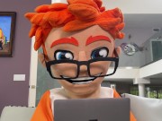 Blonde Bombshell Savvy Suxx Gets Cardio-Kinky on PornDude's Personal Pole! 1/16