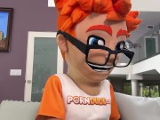 Blonde Bombshell Savvy Suxx Gets Cardio-Kinky on PornDude's Personal Pole! 2/16