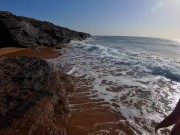 En busca de cuevas y encontramos una perfecta para tocarnos