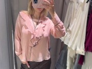 [4K] Transparent Haul | Transparent Tops Chall