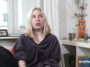 Ersties - Sexy Barcelona Blonde Fingers Her Wet & Hairy Pussy 13/16