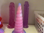 Mostrando meus dildos novos 💦 11/16