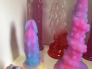 Mostrando meus dildos novos 💦 8/16