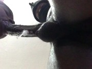 Stepsister covers dick with slop 11/16