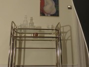 Colorful miniskirt and without underwear hot and sexy big ass big boobs brunette shows her talent 8/16